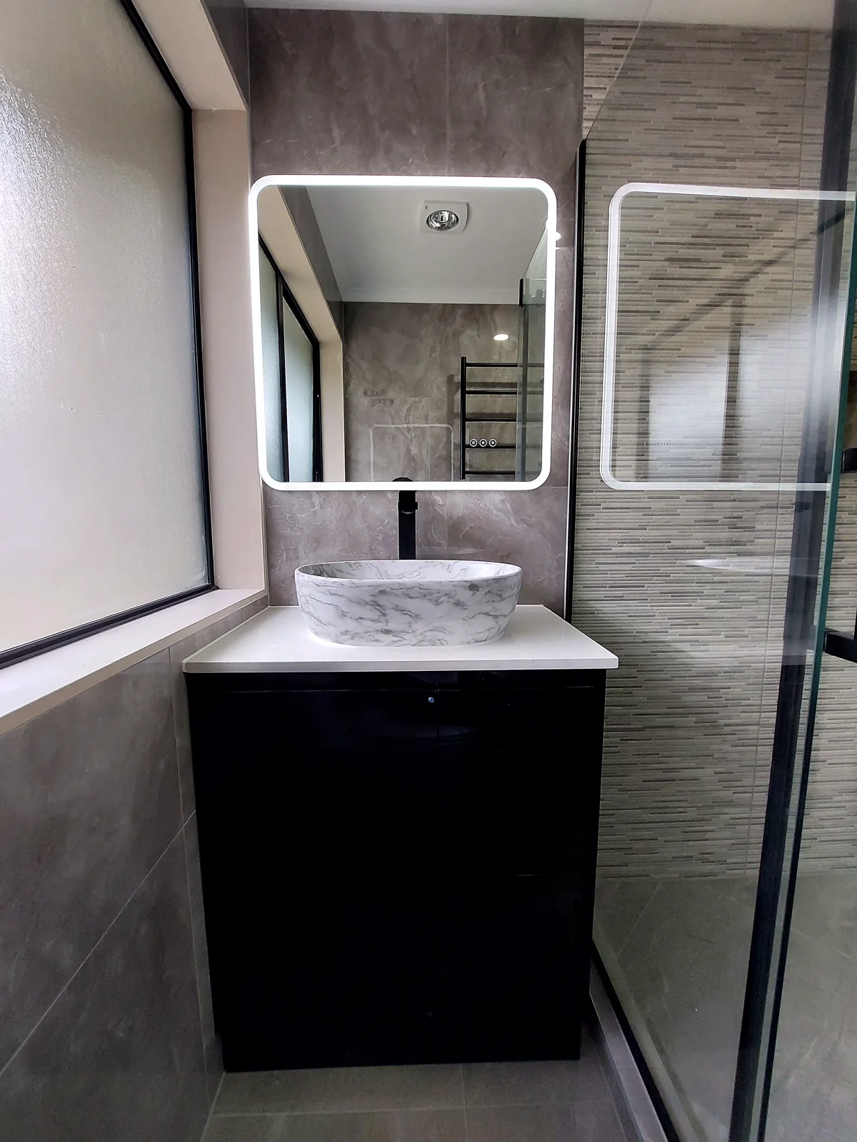 Bathroom renovation in Manurewa, Auckland — Vanity & storage, by HouseMakeover
