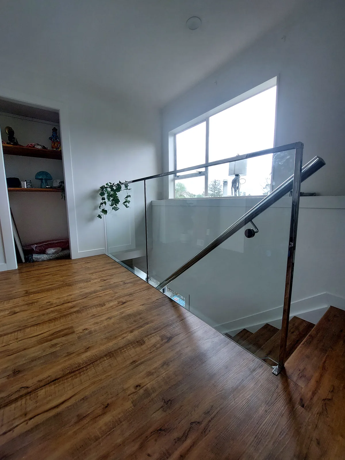 Renovated home with feature staircase